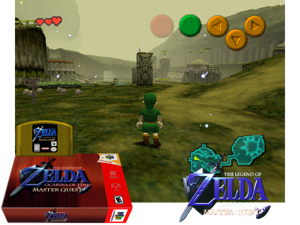 Game Thumbnail - Legend of Zelda, The - Ocarina of Time - Master Quest (USA) (GameCube Edition)